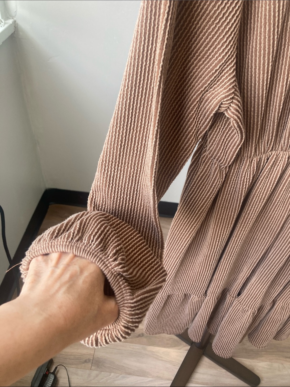 Lexington Ave brown dress boho casual business casual western granola girl 3X - Picture 9 of 17